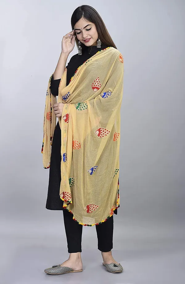 Women_S_Phulkari_Chiffon_Dupatta