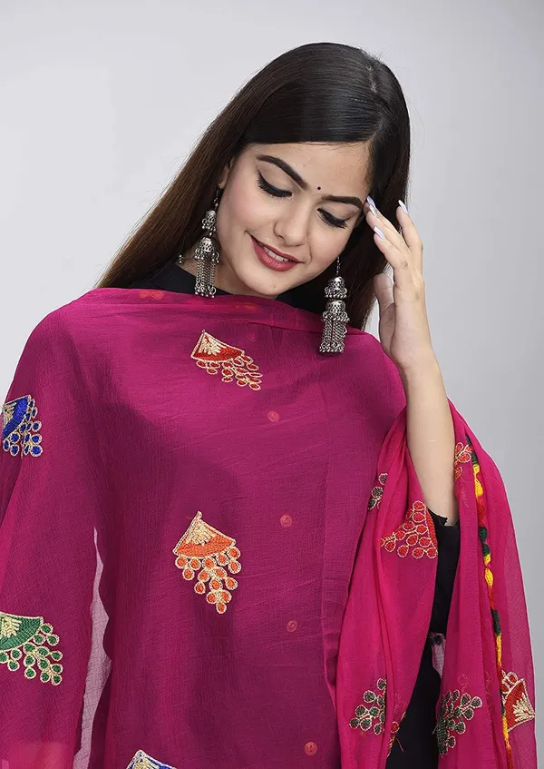 Women_S_Phulkari_Chiffon_Dupatta
