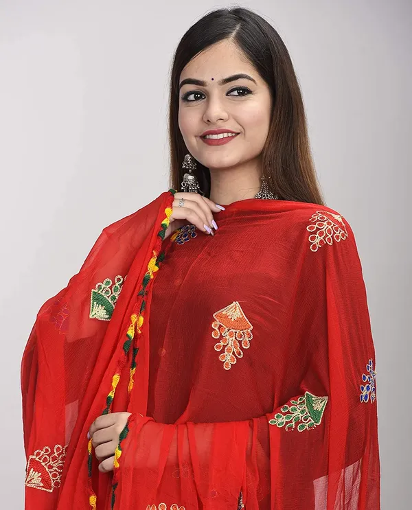 Women_S_Phulkari_Chiffon_Dupatta