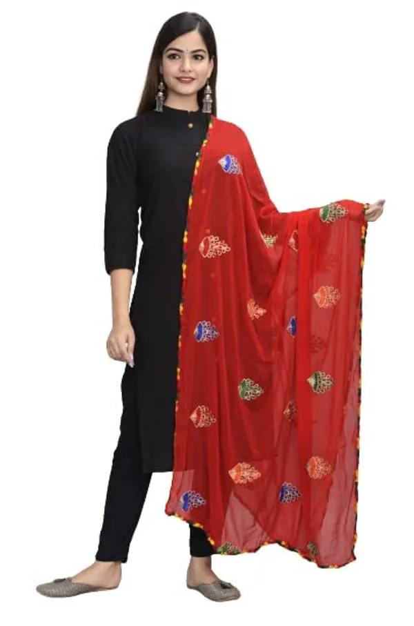 Women_S_Phulkari_Chiffon_Dupatta