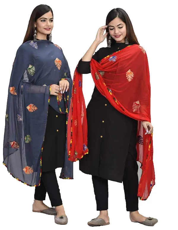 Phulkari_Embroidery_Dupatta