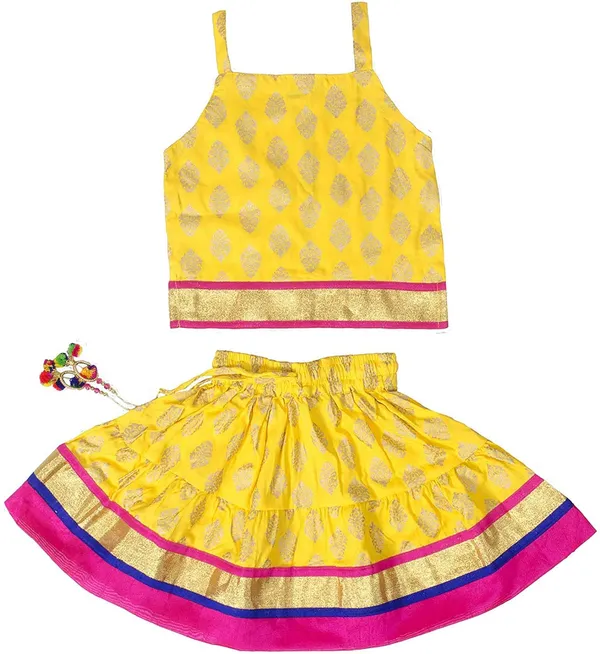 Girls_Rayon_Lehenga_Choli_Set