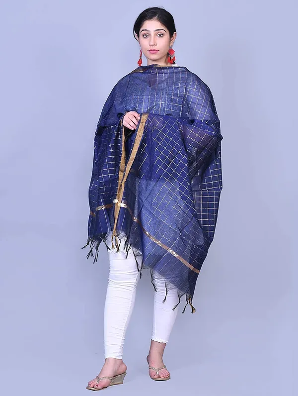 Women_Banarasi_Poly_Chandheri_Dupatta