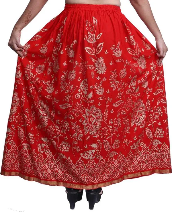 Women_S_Floral_Print_Long_Skirt