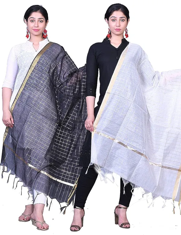Women_Chanderi_Banarasi_Dupatta