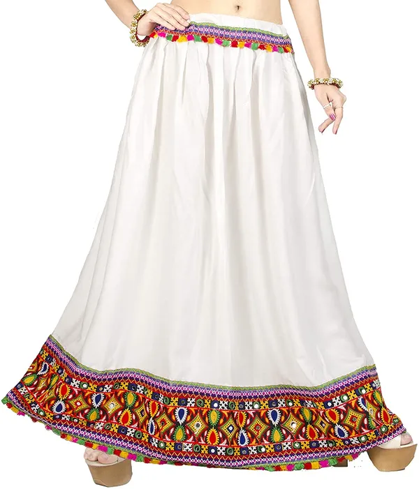 Lace_Border_Ethnic_Skirt