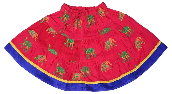 Block_Print_Skirt_And_Top_Set_For_Girls
