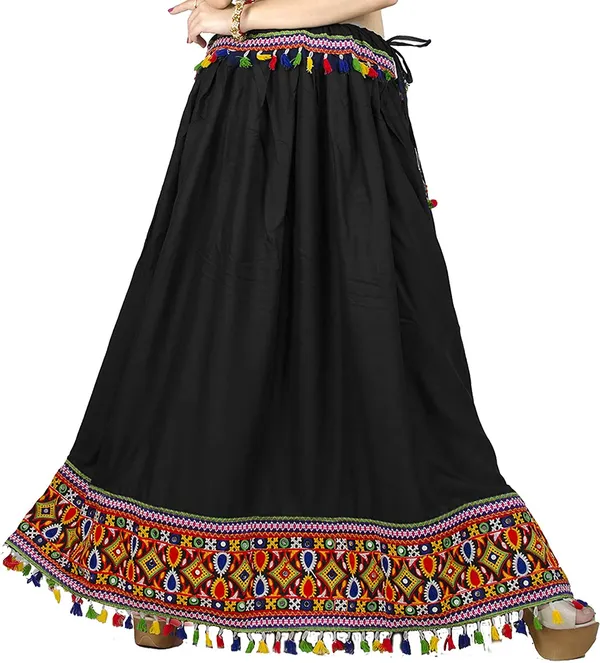 Women_Lace_Border_Ethnic_Skirt