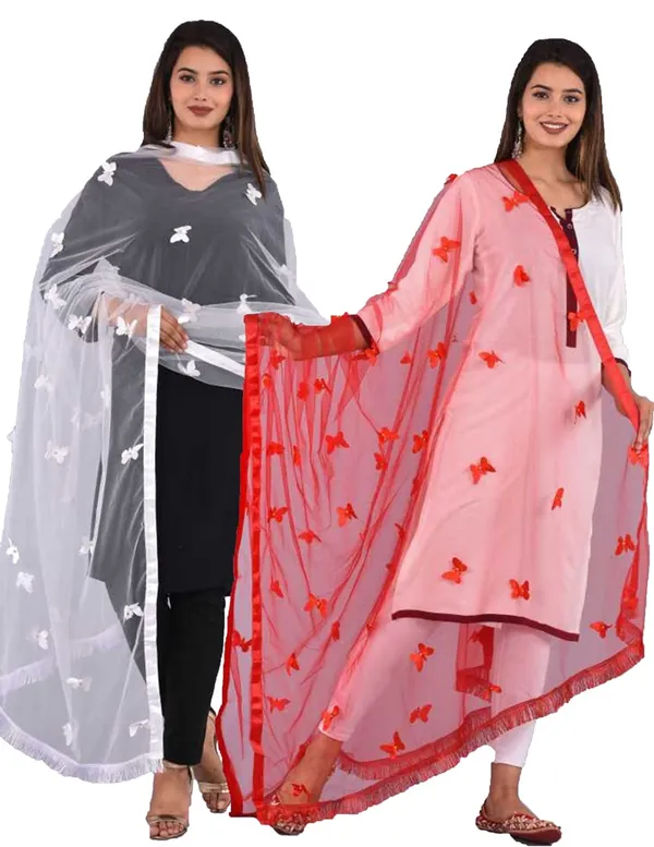 Women_Net_Dupatta