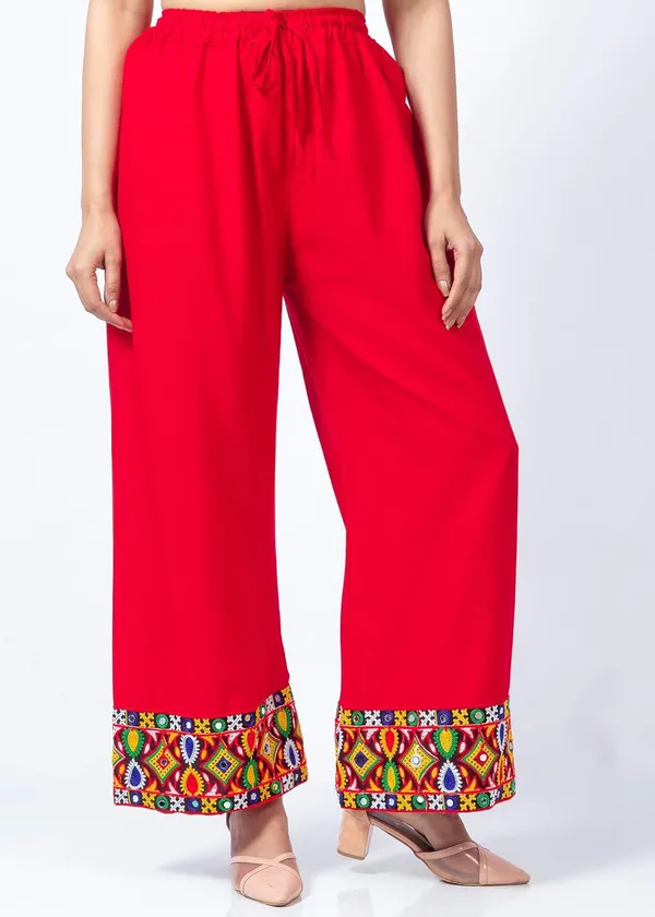 Women_S_Lace_Border_Palazzo