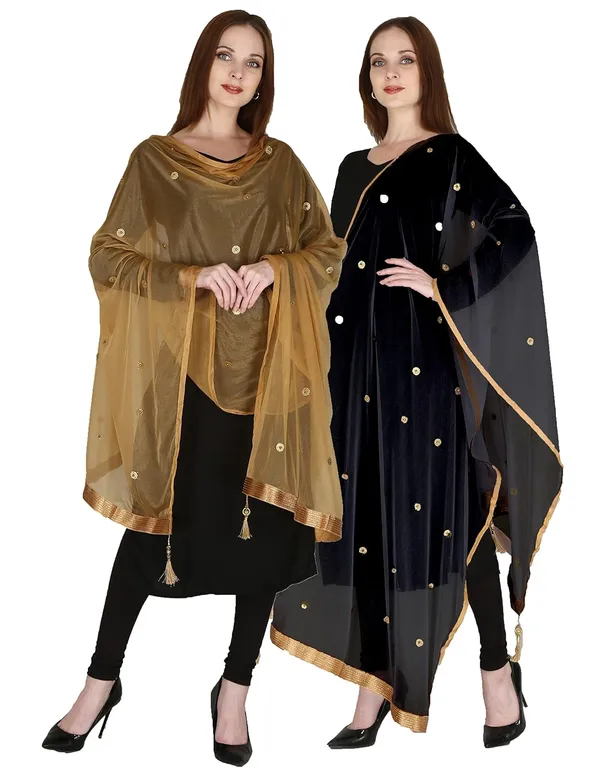Women_S_Viscose_Net_Dupatta_With_Lace