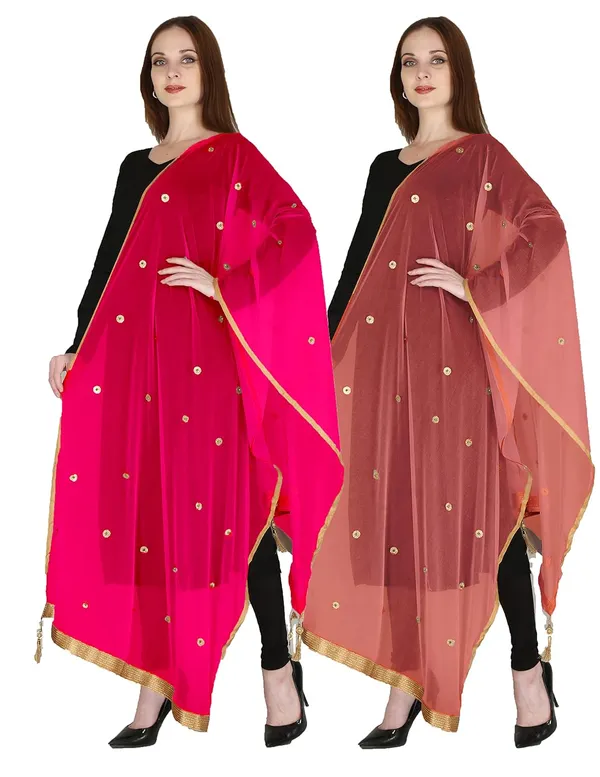 Women_S_Viscose_Net_Dupatta_With_Moti_Lace