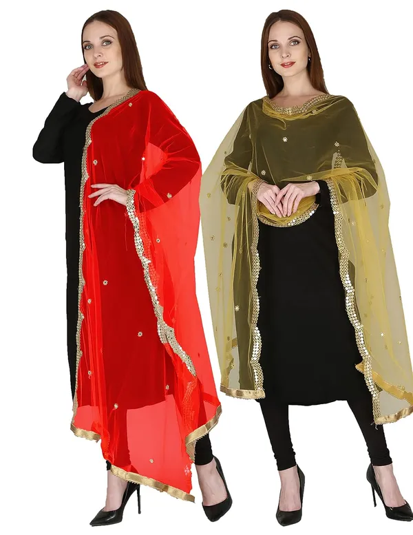 Women_S_Net_Dupatta