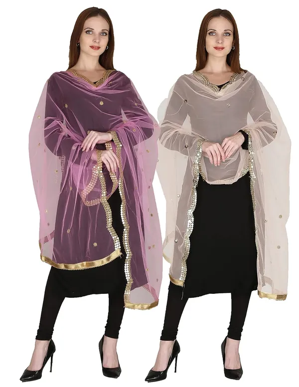 Women_S_Net_Dupatta