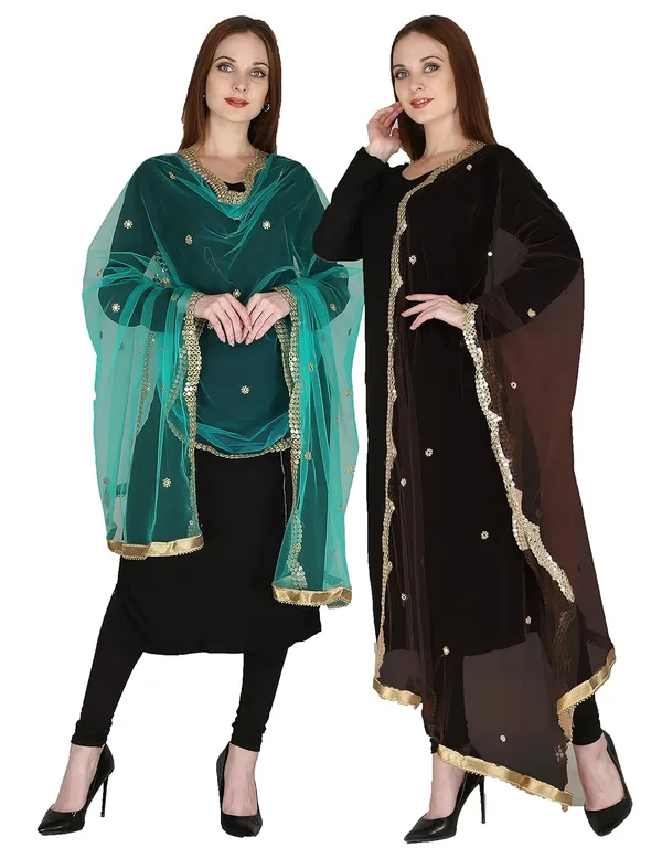 Women_S_Net_Dupatta