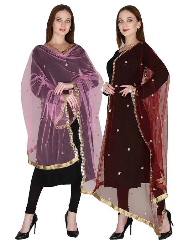Women_S_Net_Dupatta