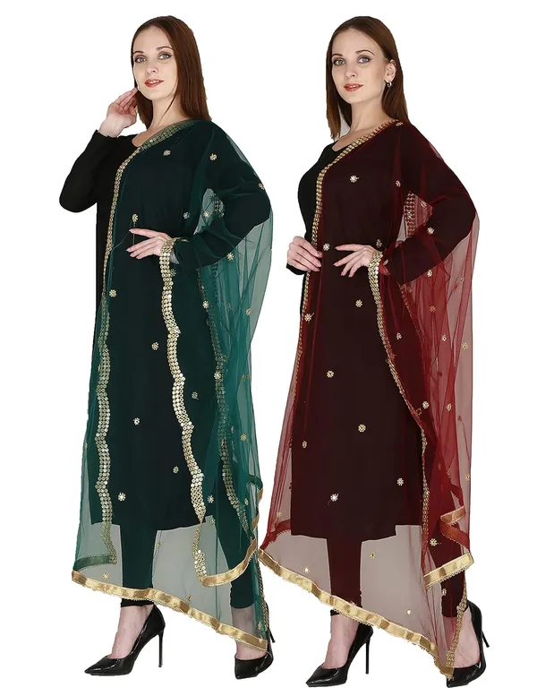 Women_S_Net_Dupatta