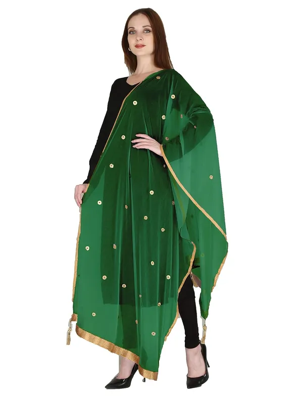 Women_S_Viscose_Net_Dupatta_With_Moti_Lace