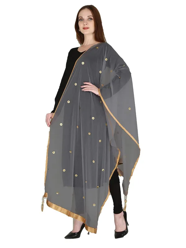 Women_S_Viscose_Net_Dupatta_With_Moti_Lace