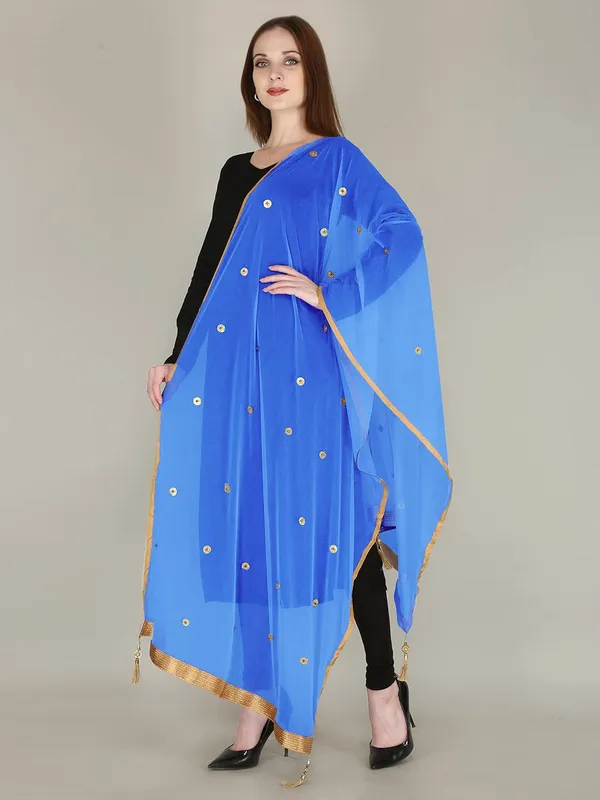 Women_S_Viscose_Net_Dupatta_With_Moti_Lace