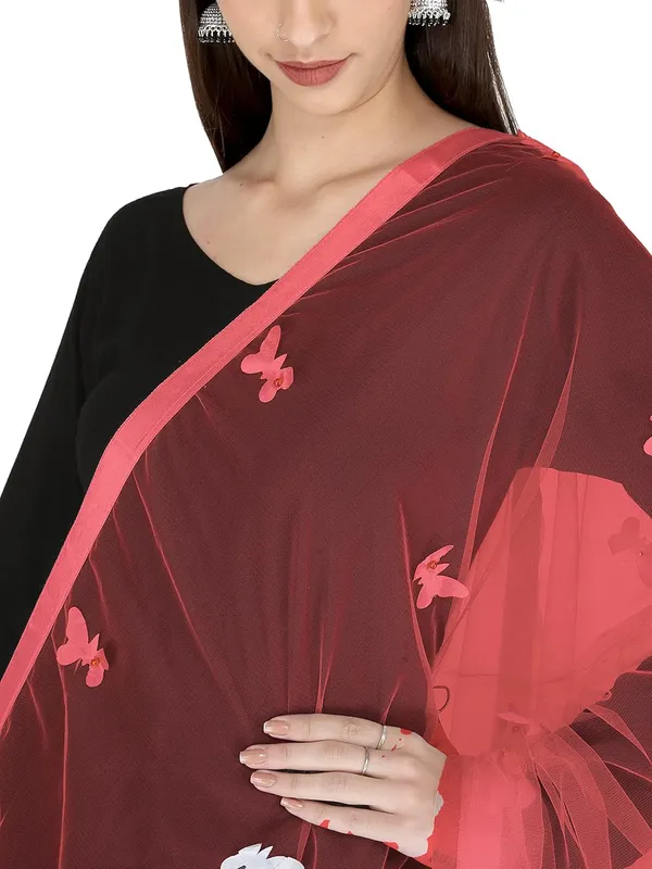 Women_Net_Embroidered_Dupatta