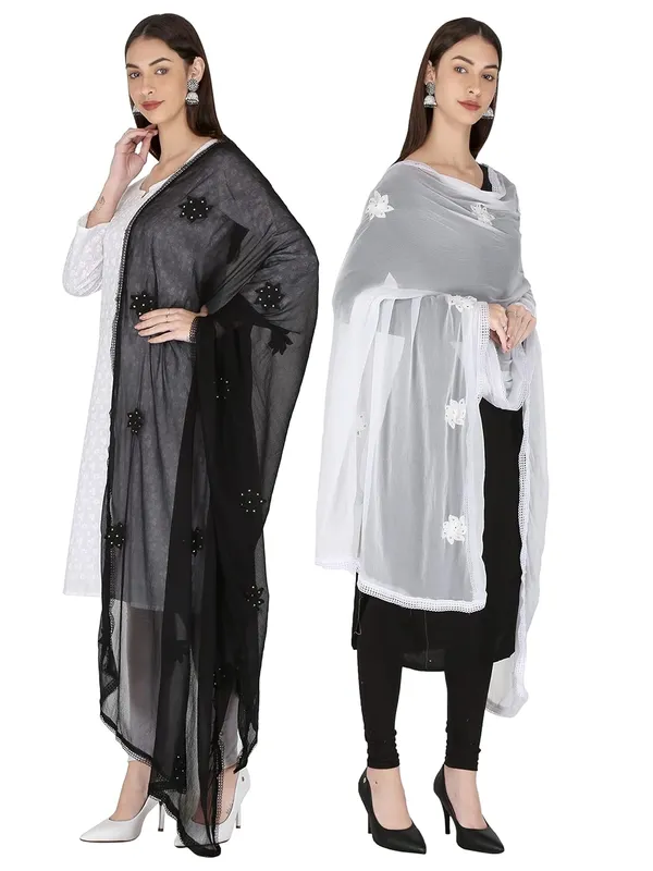 Women_S_Embroidered_Chiffon_Dupatta