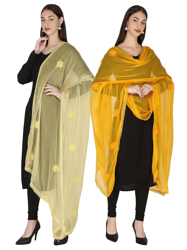 Women_S_Embroidered_Chiffon_Dupatta