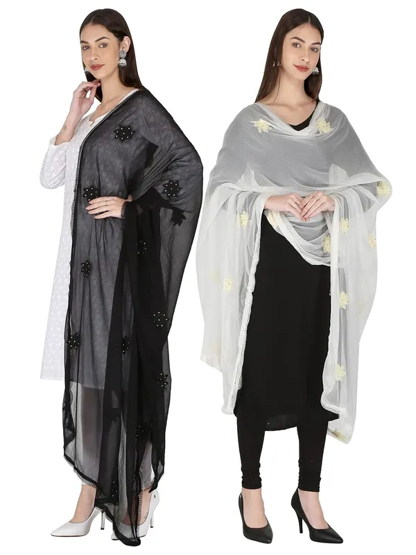 Women_S_Embroidered_Chiffon_Dupatta