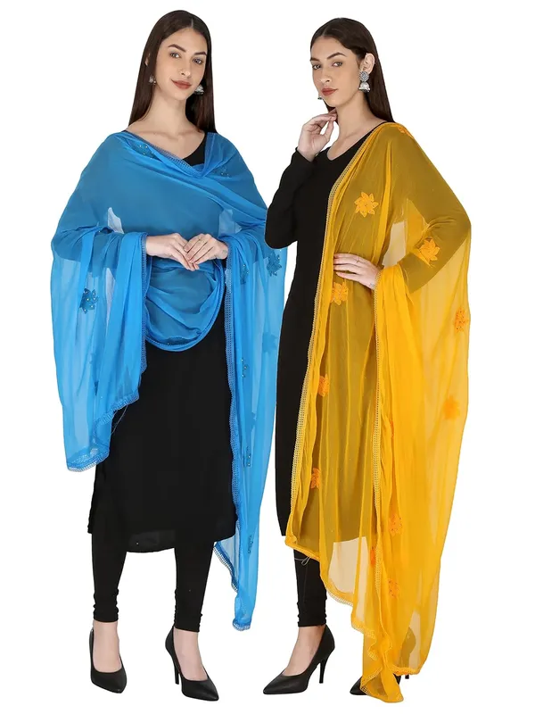 Women_S_Embroidered_Chiffon_Dupatta