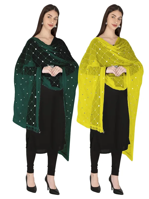 Women_S_Embroidered_Chiffon_Dupatta