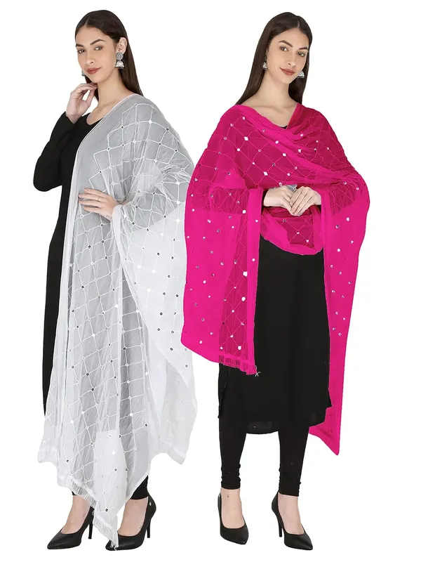 Women_S_Embroidered_Chiffon_Dupatta