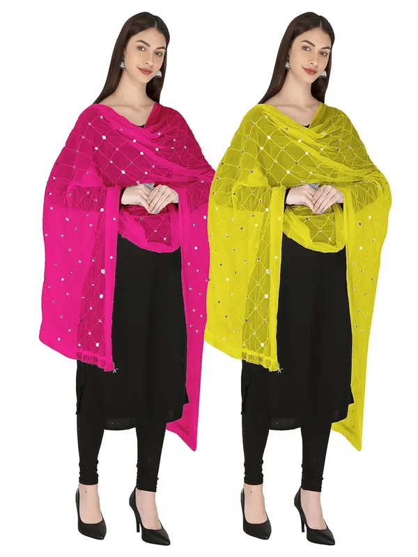 Women_S_Embroidered_Chiffon_Dupatta