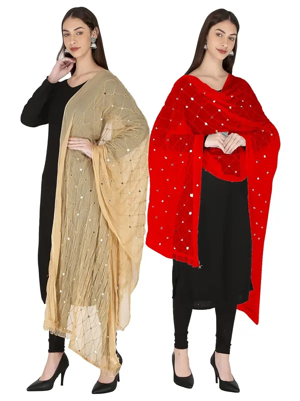 Women_S_Embroidered_Chiffon_Dupatta