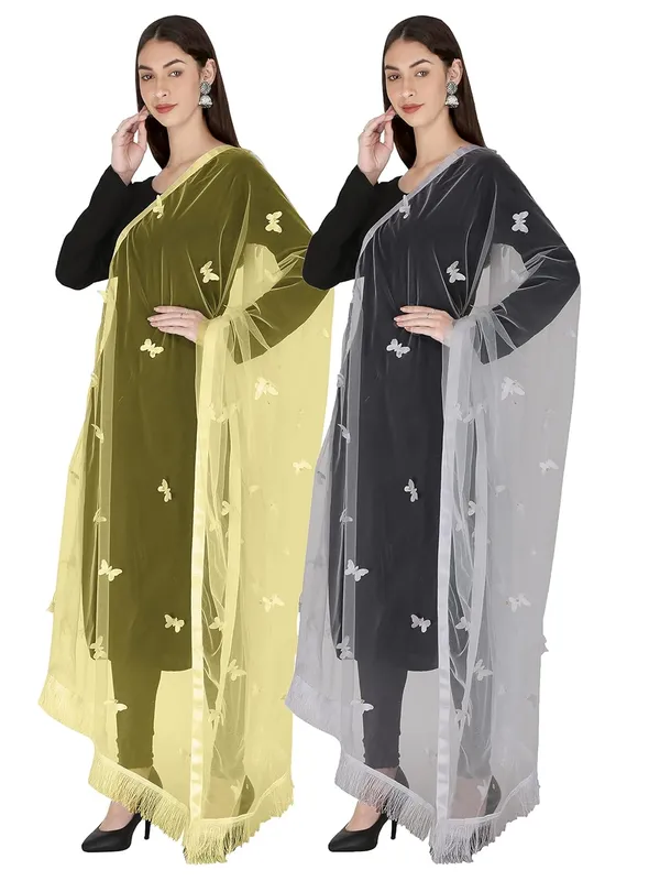 Women_Net_Dupatta_With_Embroidery