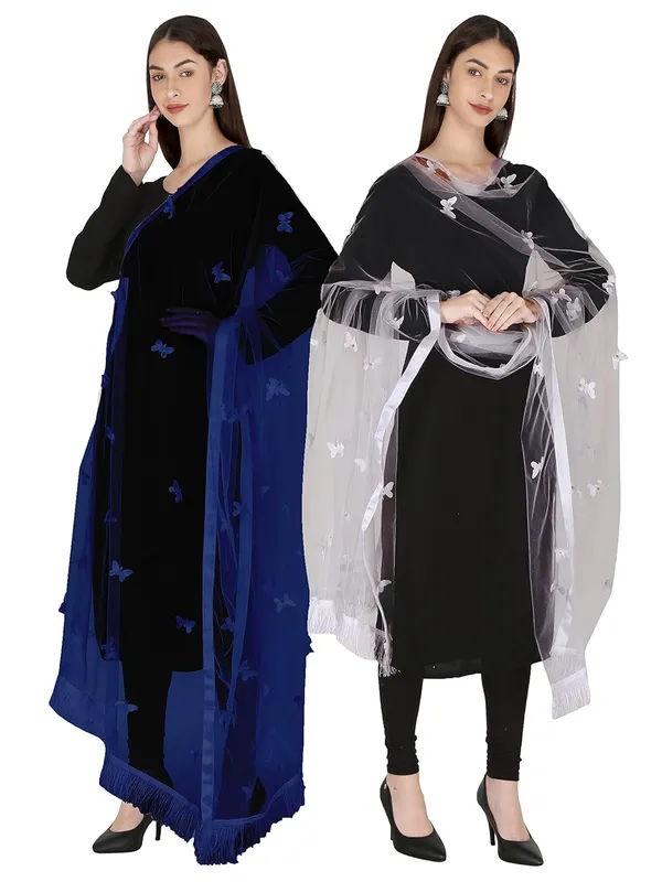 Women_Net_Dupatta_With_Embroidery