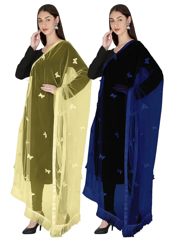Women_Net_Dupatta_With_Embroidery