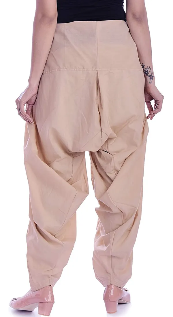 Beige_Rayon_salwar_For_Women
