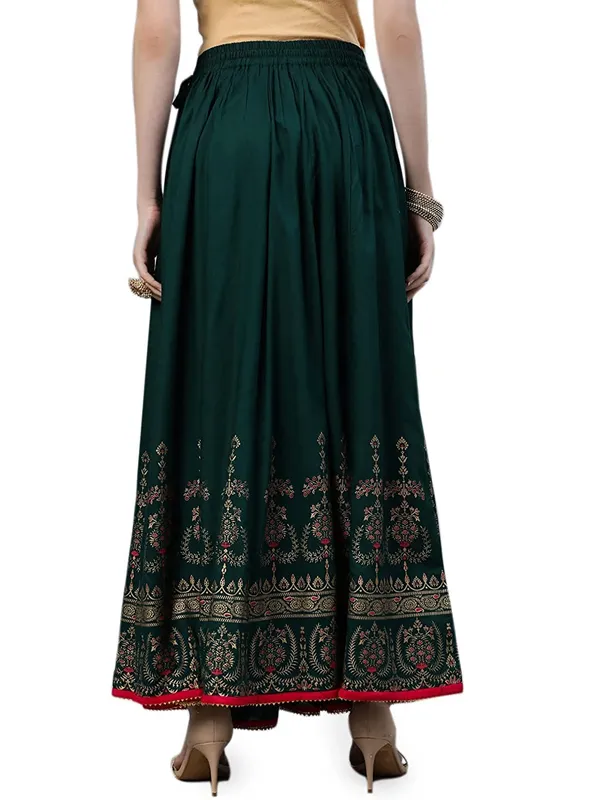 Women_S_Flared_Printed_Skirt