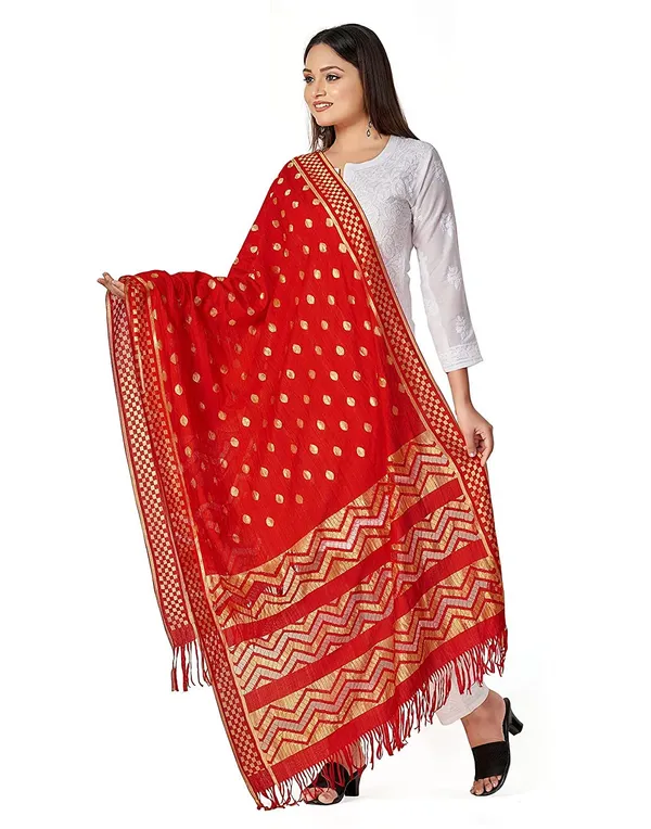 Women_S_Woven_Banarasi_Silk_Zari_Dupatta