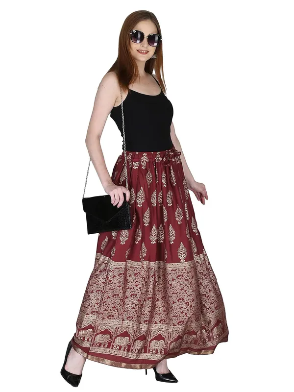Women_S_Hand_Block_Print_Cotton_Skirt