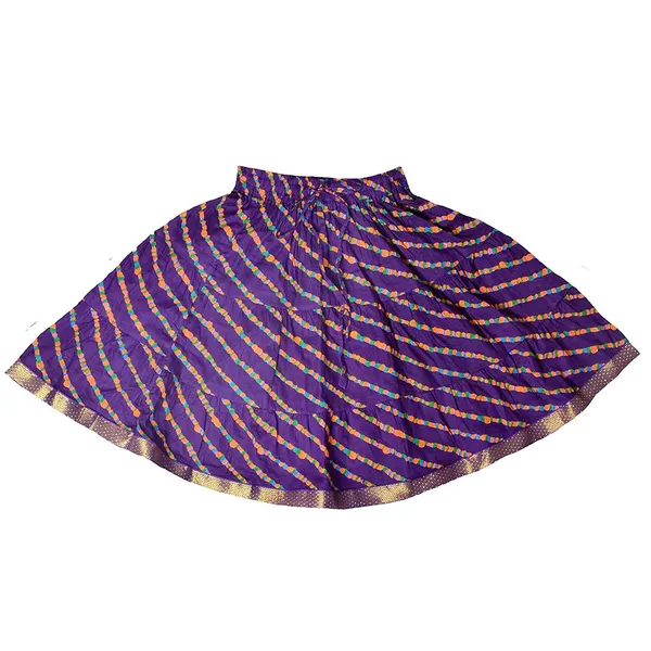 Leheriya_Print_Lehenga_Choli_For_Girls