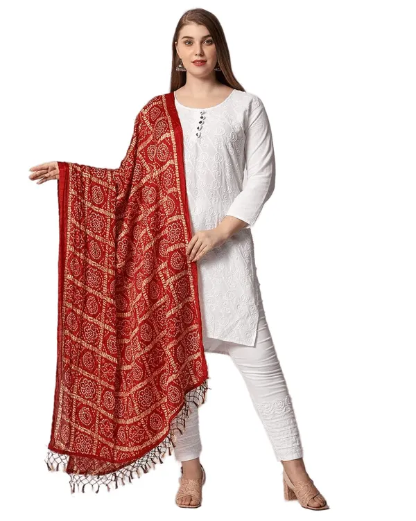 Silk_Bandhej_Dupatta