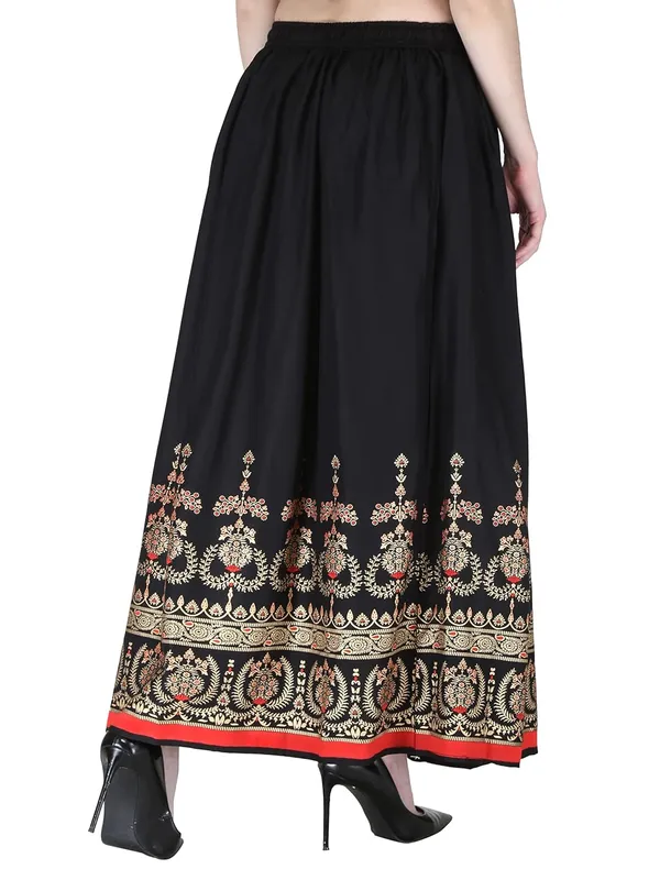 Cotton_Printed_Flared_Skirt_For_Women