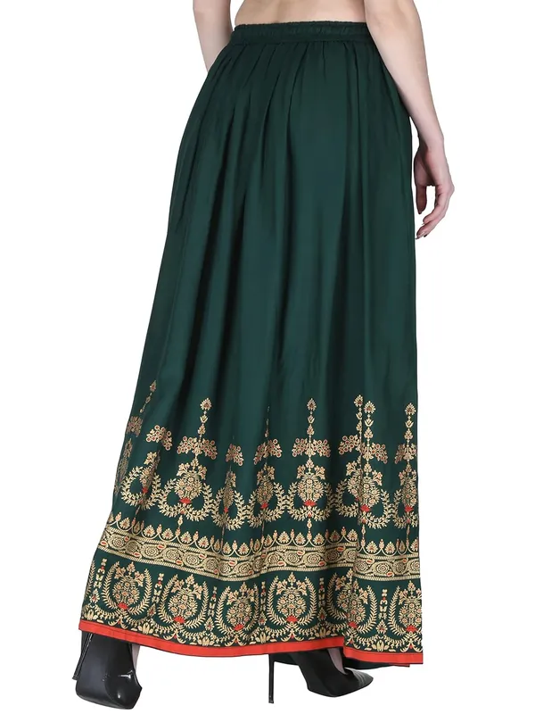 Women_S_Printed_Flared_Long_Skirt