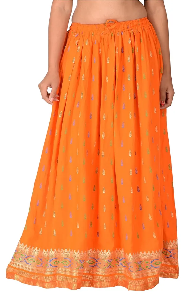 Women_S_Printed_Flared_Long_Skirt