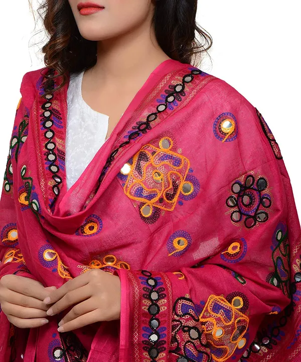 Cotton_Embroidered_Mirror_Work_Dupatta