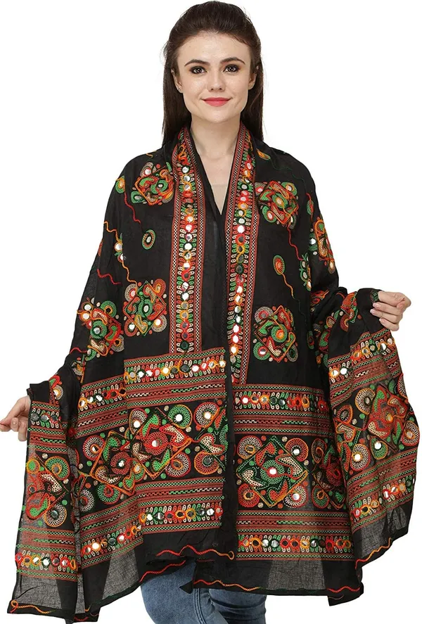 Cotton_Embroidered_Mirror_Work_Dupatta