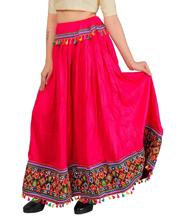 Women_S_Embroidered_Cotton_Rayon_Skirt