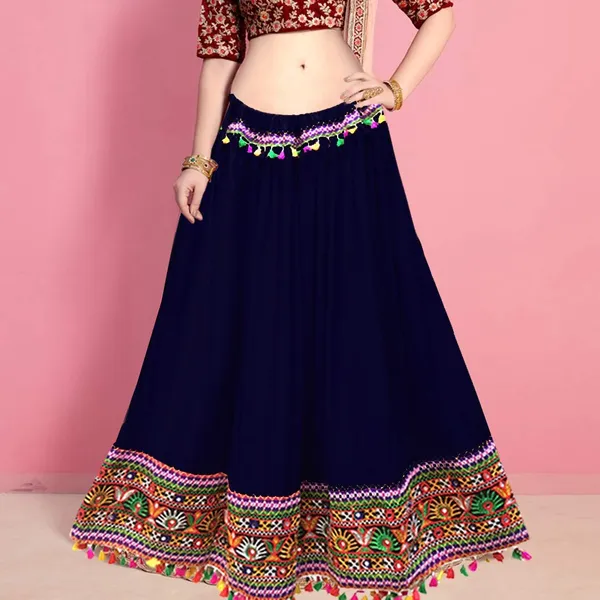 Women_Cotton_Rayon_Embroidered_Skirt