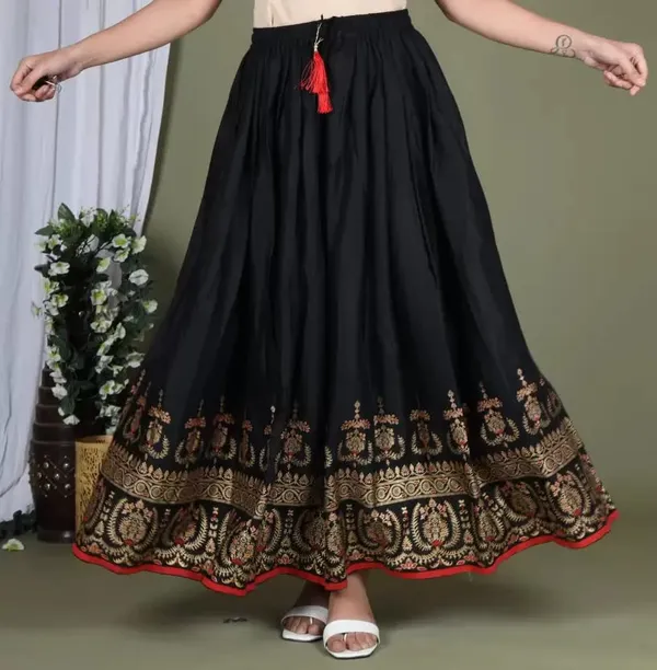 Block_Print_Long_Skirt_For_Women